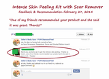 Intense Skin Peeling Scar Remover Kit ISPSR 60ml kit