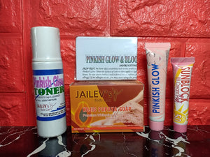 Jailev's Pinkish Glow and Blooming Face Kit