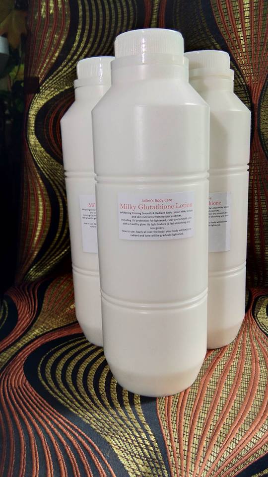 Milky Gluta Skin Whitening Lotion 1 liter $62