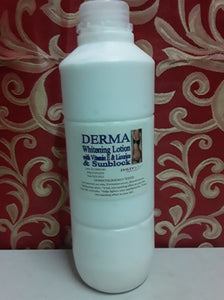 Derma Whitening Lotion 1 liter $40