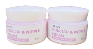 2PCS Jailev's Pink Lips and Nipple Cream 50grams