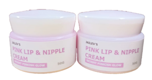 2PCS Jailev's Pink Lips and Nipple Cream 50grams